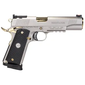 EAA MC1911 Negotiator .38 Super 5in 9rd Steel/Black Semi-Auto Pistol (390399)