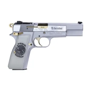 EAA Girsan MC P35 Liberador 9mm 4.87in 10rd Chrome Single-Action Pistol (390458)