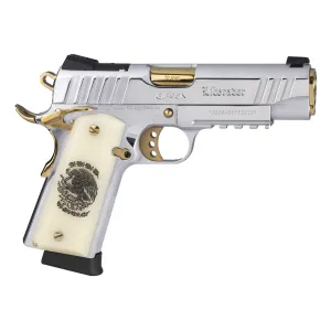 GIRSAN MC1911 C Liberador 10mm Auto 4.4in Gold/Pearl Pistol (391620)