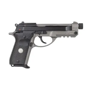 GIRSAN MC 14TX 380 ACP 4.9in 13rd Tungsten/Black Tip-Up Barrel DA/SA Pistol (390890)