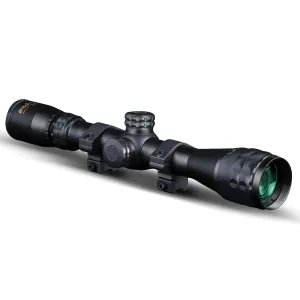 KONUS Konuspro 3-9x32mm AO 1in 30/30 Reticle Riflescope w/ Rings (7267)