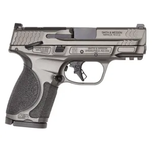 SMITH & WESSON M&P 9 M2.0 Metal Compact 9mm Luger 3.6in 15rd Tungsten Gray Striker-Fired Pistol (14105)