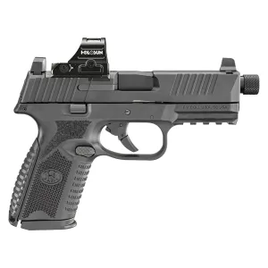 FN AMERICA FN 509 Midsize Tactical NMS NS 9mm 4.5in 2x10rd Black Double-Action Pistol w/ Holosun HS 407C Optic (66-101937)