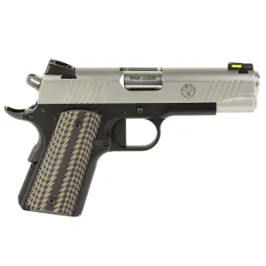 RUGER SR1911 CCO TALO 9mm 4.25in 7rd Stainless/Black Semi-Auto Pistol (06798)