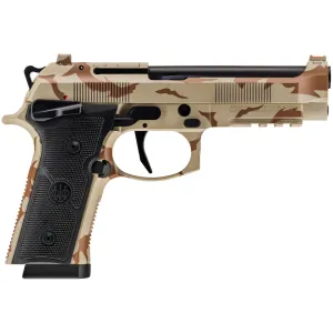 BERETTA 92XI 9x19mm 4.7in 2x15rd Desert DPM Camo Full Size SAO Pistol (SPEC0743A15)