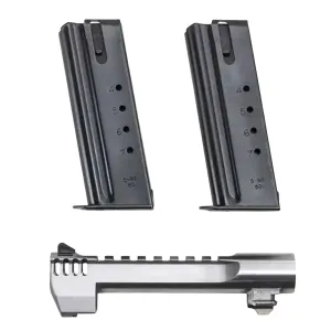 MAGNUM RESEARCH Desert Eagle Conversion Kit w/ .44 Magnum 6in Stainless Steel IMB Barrel and Two .44 Magazines (BMCP446SRMB)