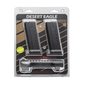 MAGNUM RESEARCH Mark XIX Desert Eagle Conversion Kit w/ .50AE 6in Tungsten IMB Barrel and Two .50AE 7rd Magazines (BMCP506TUIMB)