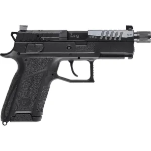 CZ P-09 C Nocturne 9mm 4.5in 17rd Suppressor-Ready Black DA/SA Pistol (91661)