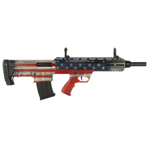 TOKAREV TBP 12 AF 12 Gauge 3in Chamber 18.5in 5rd Custom American Flag Semi-Automatic Shotgun (21000164)