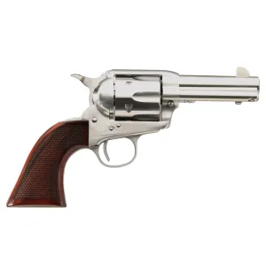 TAYLORS & COMPANY Runnin' Iron Stainless Taylor Tuned .45LC 3.5in 6rd Single-Action Revolver (550818DE)