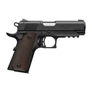 BROWNING 1911-22 Black Label 22LR Compact 3.63in 10rd Brown Grip/Matte Black Pistol (051066490)