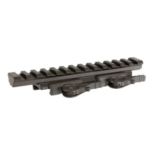 AMERICAN DEFENSE AD-1700-XLR Riser w/ Titanium Lever (AD-1700-XLR-TL)