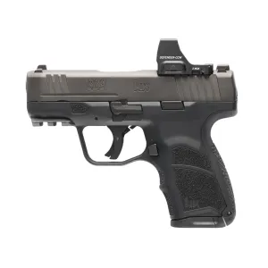 HK CC9 9mm 3.32in 10rd/12rd Black Striker-Fired Pistol w/ Vortex Defender Open Emitter Red Dot Sight (81001354)