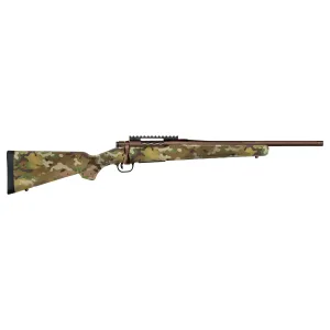 MOSSBERG Patriot Carbine 350 Legend Compact 18in Threaded Barrel 4rd Brown Cerakote/Multicam Rifle (28280)