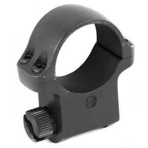 RUGER 5BHM 1in High Hawkeye Matte Blued Scope Ring (90279)