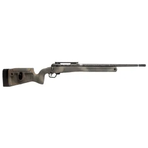 SAVAGE 110 PPR .28 Nosler 20in Threaded 3rd Earth-Tone Camo with Black Web Bolt-Action Rifle (58159)