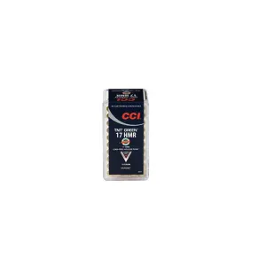 CCI Speer TNT Green 17 HMR 16 Grain Hollow Point Ammo, 50 Round Box (951)