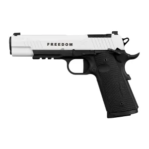 SIG SAUER 1911-X Freedom 45 ACP 5in 8rd Black/White Striker-Fired Pistol (1911XR-45-TWXR3-TP)