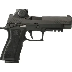 SIG SAUER M17 9mm 4.7in 2x21rd/1x17rd Black Striker-Fired Pistol w/ RomeoM17 (WM17-9-PRO-BLK-MS-RM17)