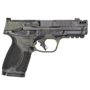 SMITH & WESSON PC M&P9 M2.0 Compact Metal Carry Comp 9mm 4.22in Ported 10rd Black Multi-Cam Camo Pistol (14648)