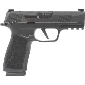 SIG SAUER P365 9mm 3.7in 2x10rd Black Striker-Fired Pistol (365XCA-9-BXR3-MS-MA)