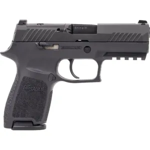 SIG SAUER P320 9mm 3.9in 2x10rd Black Striker-Fired Pistol (320C-9-BSSP-MS-MA)