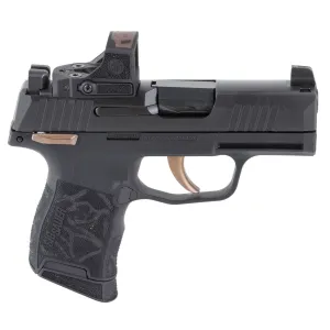 SIG SAUER P365 ROSE  .380 ACP 3.1in 2x 10rd Mags Manual Safety Striker-Fired Pistol with ROMEO-RS (365-380-ROSE-MS-RS)