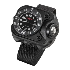 SUREFIRE 2211 Signature Black Rechargeable Wristlight with Surefire Watch Movement (2211-B-BK-SF)
