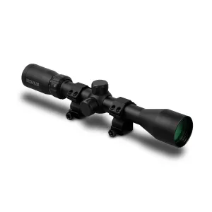 KONUS Fighter 3-9x40mm 30/30 Reticle Riflescope with Rings (7352)