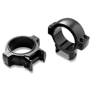 BURRIS Signature 1in High Gloss Black Weaver Scope Rings (420530)