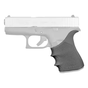 Hogue HandALL Beavertail Grip Sleeve, Rubber, Fits Glock 43x/48, Black 18210