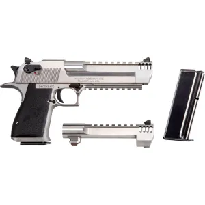 MAGNUM RESEARCH Desert Eagle Mark XIX .50AE 6in 7rd Pistol w/ 6-inch .429 DE Black Barrel and .50AE Magazine (DE50-429SRMB)