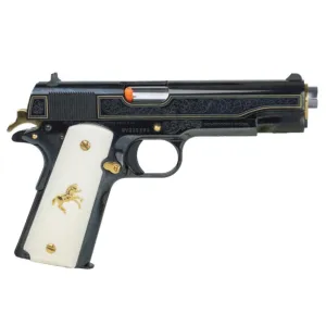 COLT'S MANUFACTURING 1911 Classic .45 ACP 5in 8rd Gold Engraved Semi-Auto Pistol (O1911CLASSIC)