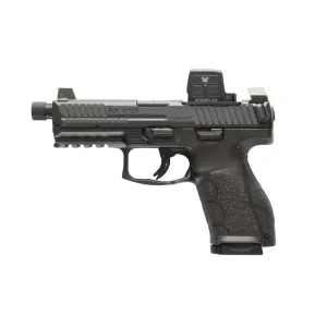 HK VP9A1 K Tactical 9mm 4.7in 2x10rd Black Optics Equipped Striker-Fired Pistol w/ Vortex Defender CCW Enclosed (81001368)