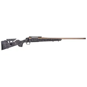 CVA Cascade Long Range Hunter 300 Winchester Magnum 24in 3rd Smoked Bronze/Black w/ Smoked Bronze Web Bolt-Action Rifle (CR3961F)