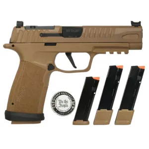 SIG SAUER P365 Fuse 9mm 4.3in 17rd/21rd Coyote Semi-Auto Pistol (365XF-9-CFO-2A)