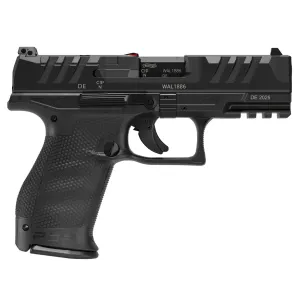 WALTHER PDP Compact CA Compliant 9mm 4in 2x 10rd Mags Black Striker-Fired Pistol (2891531)