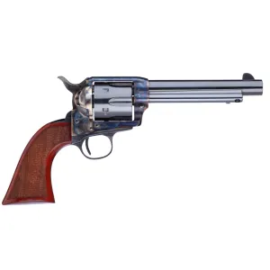 TAYLORS & COMPANY Gunfighter .45LC 5.5in 6rd Walnut/Steel Checkered Single-Action Revolver (555139)
