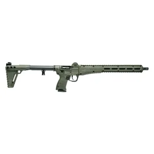 KEL-TEC SUB2000 Gen3 9mm 16.1in 15rd Green/Black Semi-Auto Rifle (SUB2K9MULTIGRN)