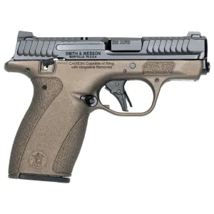 SMITH & WESSON Bodyguard 2.0 .380 Auto 2.75in 10rd/12rd Midnight Bronze Striker-Fired Pistol (14667)