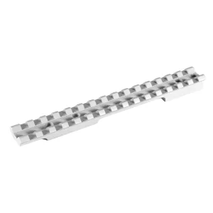 EVOLUTION GUN WORKS Remington 700 Short Action Silver 20 MOA Picatinny Rail Scope Base (40012)