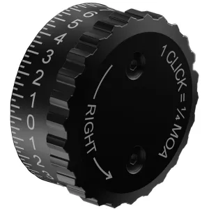 BURRIS Knob Synergy Advanced Exposed Windage Knobs for Fullfield (626403)