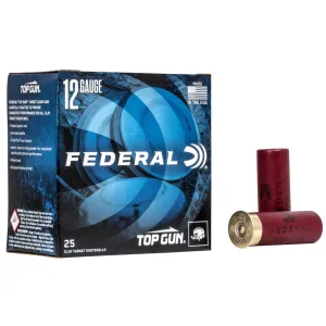 FEDERAL Top Gun Target 12Ga 2.75in 1oz 7.5 Lead Shot 25rd Box Shotshells (TG12175)
