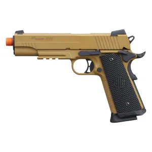 SIG SAUER Proforce 1911 Emperor Scorpion 6mm CO2 Tan Air Gun (AIR-PF-1911ES)
