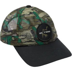 DRAKE Men's Ol' Tom Logo Mesh Mossy Oak Greenleaf Hat (OT0053-012)
