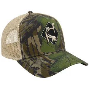 DRAKE Lost Hat X Ol Tom Full Foliage Easy 5-Panel Trucker Cap (OT6202-040)