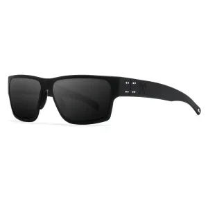 GATORZ EYEWEAR Delta Jack Carr Black with Black Tomahawks/Digitally Optimized Polarized Sunglasses (GZ-50-092)
