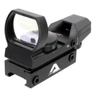 AIM SPORTS 1x34mm Dual Illuminated 4 Reticles Reflex Sight (RT4-03)