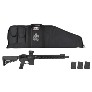 SPRINGFIELD ARMORY Saint Victor V2 Gear Pac 5.56x45mm NATO 16in 4x10rd Black B5 Semi-Auto Rifle w/ Viridian Venta Green Dot Optic (STV916556BLCV2B5-PAC)