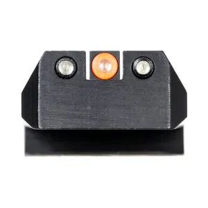 NIGHT FISION .180in Blade Orange Front Ring/Black Rear Rings Night Sight Set for 1911 (1911-325-003-OGZG)